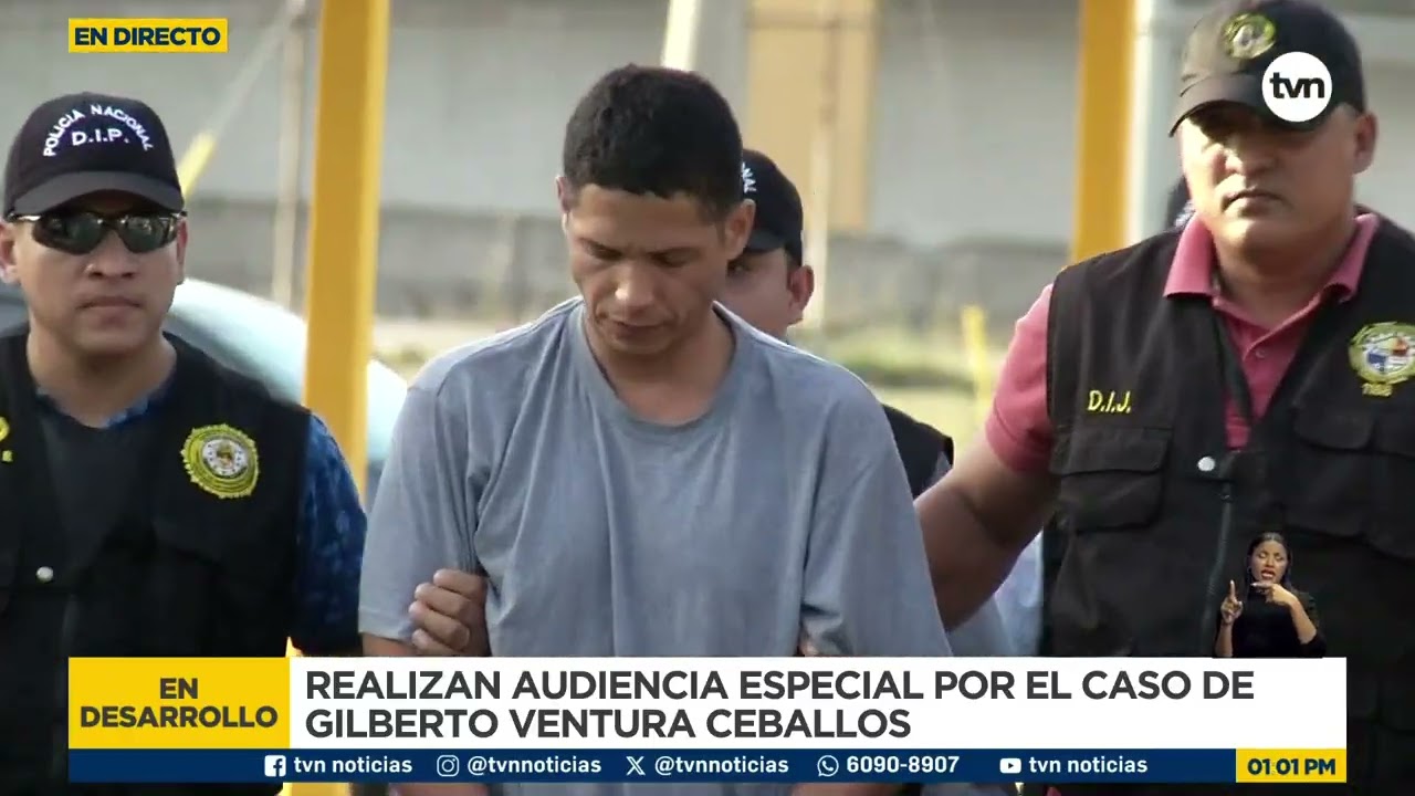 ¿Qué resolvió el tribunal en la audiencia especial por la segunda fuga de Gilberto Ventura Ceballos?