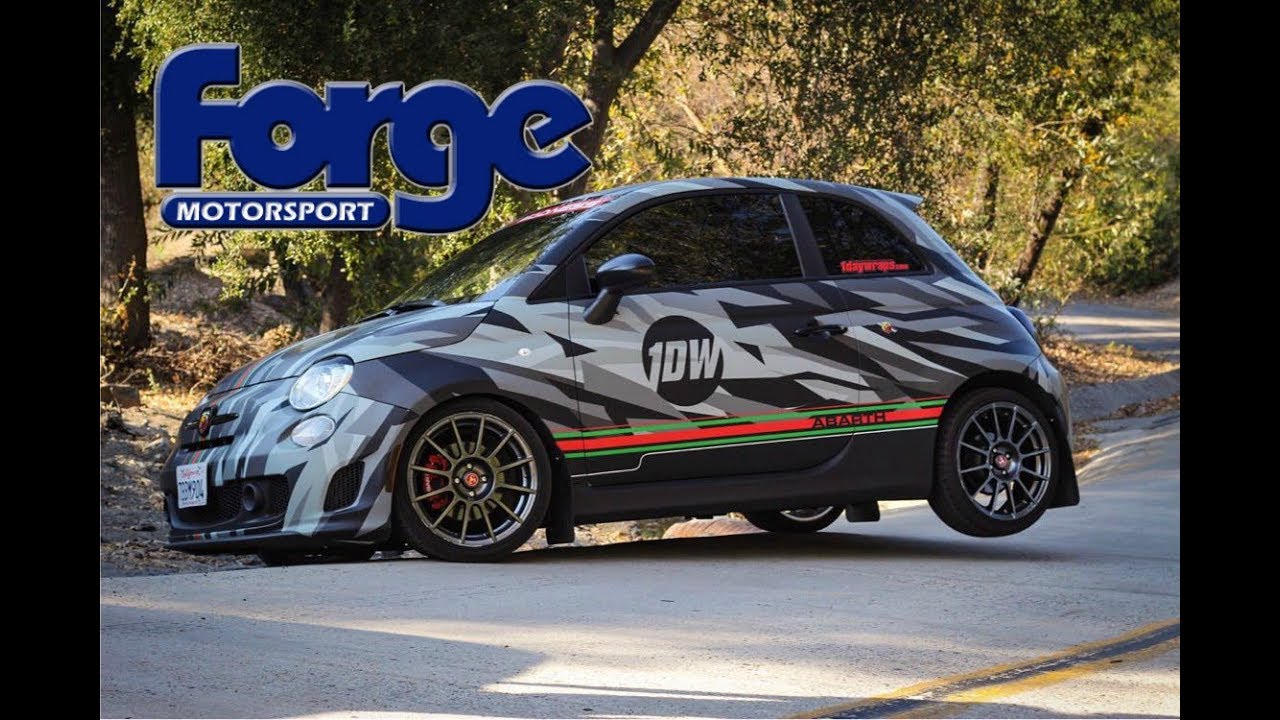 Установка перепускного клапана FIAT 500 ABARTH!! (Forge Motorsports)