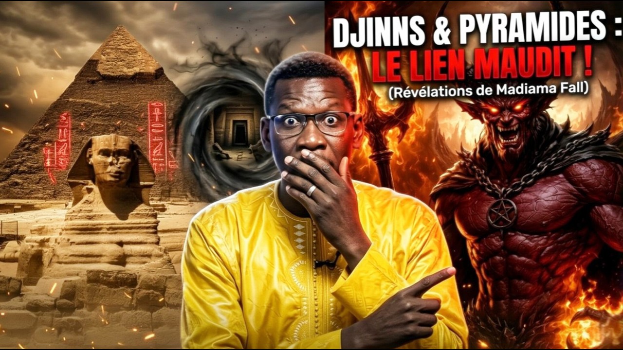 😱 La Vérité Cachée  Djinns, Ibliss et Pyramides (Pr. Madiama Fall) 🚨