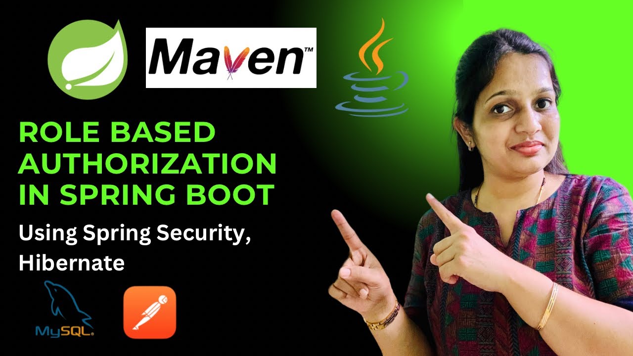 Spring Boot role based authorization project using Spring Security | Hibernate | MySQL | Postman