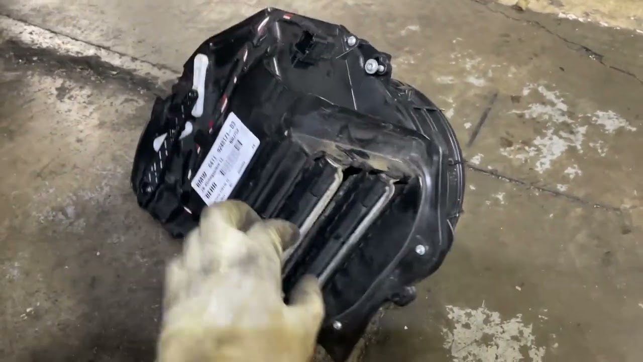 2011 528I Blower Motor replacement