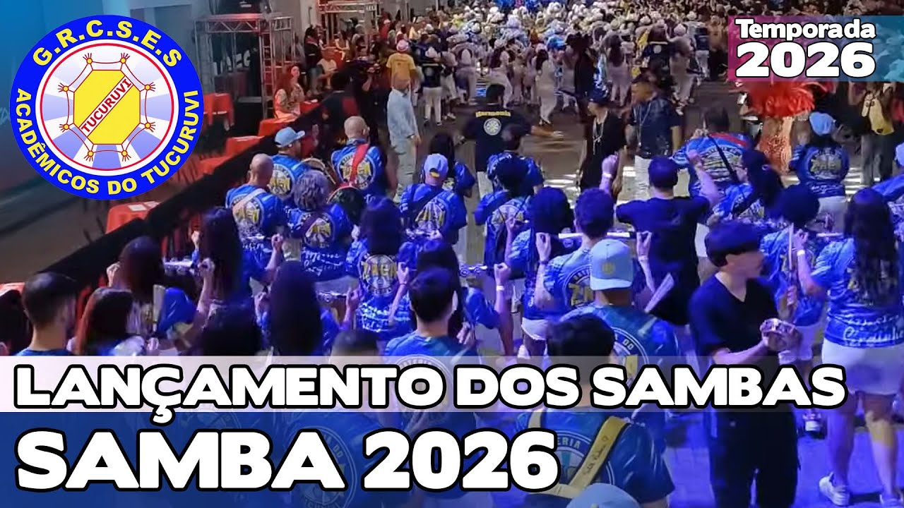 TUCURUVI 2026 AO VIVO | LAN&Ccedil;AMENTO DOS SAMBAS DE SP 4K | #LDS26