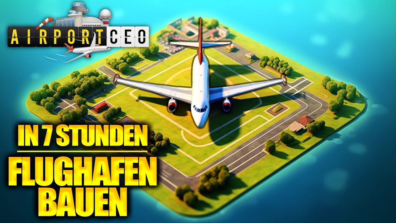 Ich baue einen realistischen Flughafen in Airport CEO