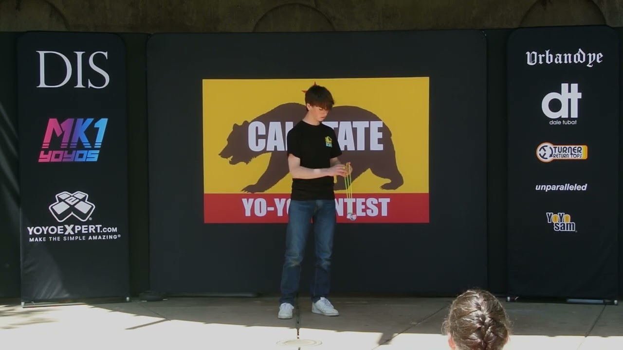 Kyle Cronin - 5th Place - Futures Div - Ages 13 & Up - CA States 2025 - by Yoyo Contest Central