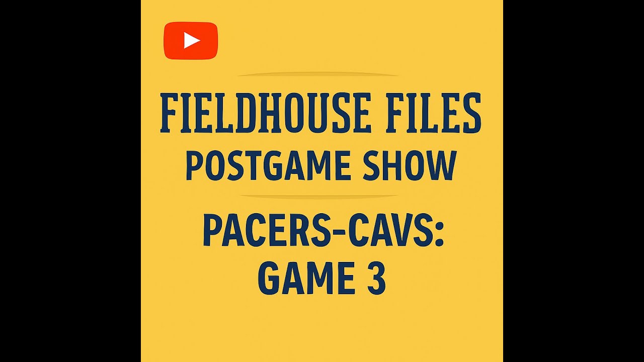 Pacers-Cavs Game 3 Live Postgame Show with Scott Agness — Cavs get one in Indy