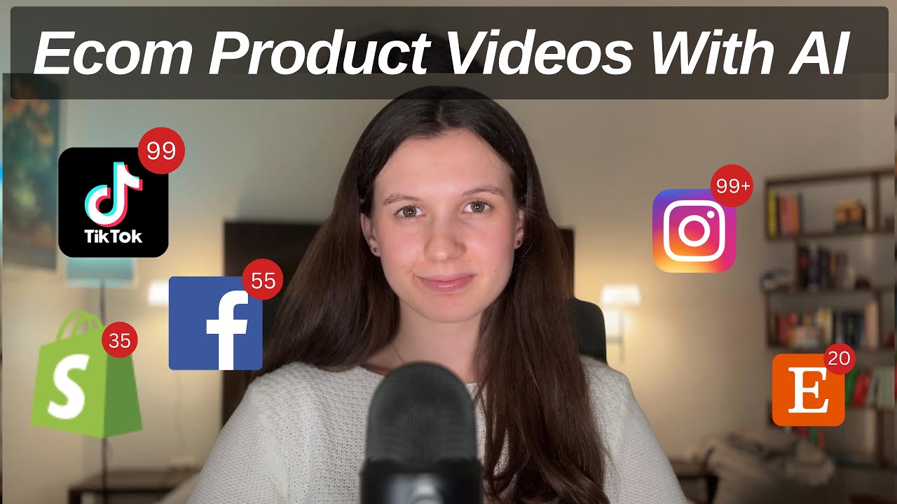 How to make Ecommerce Product Videos for Social Media with AI.