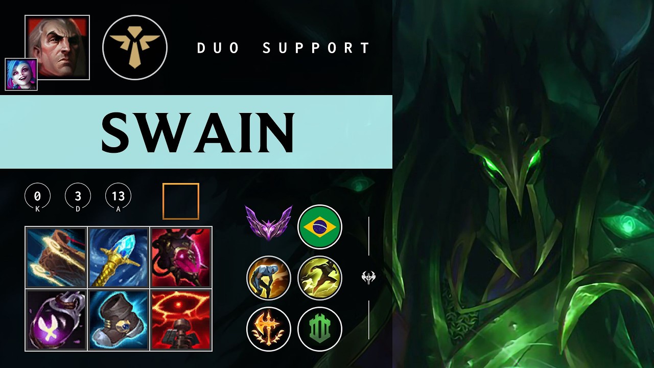 Swain Support vs Leona - BR Master Patch 26.03