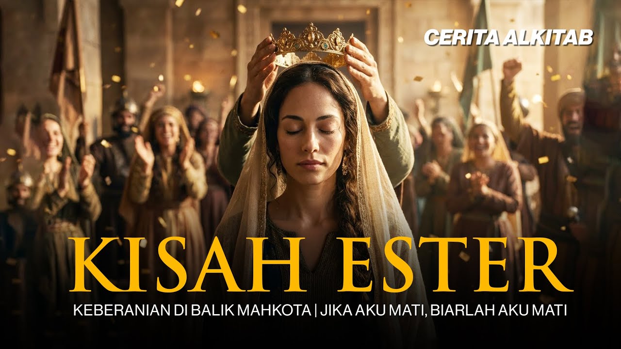 Cerita Alkitab: Ester dan Rencana Tuhan yang Tersembunyi | Keberanian yang Mengubah Takdir!