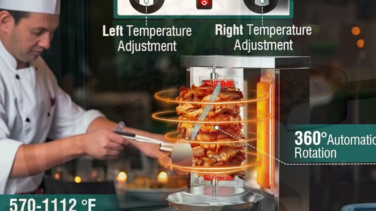 WantJoin Shawarma Grill: Make Delicious Shawarma at Home!