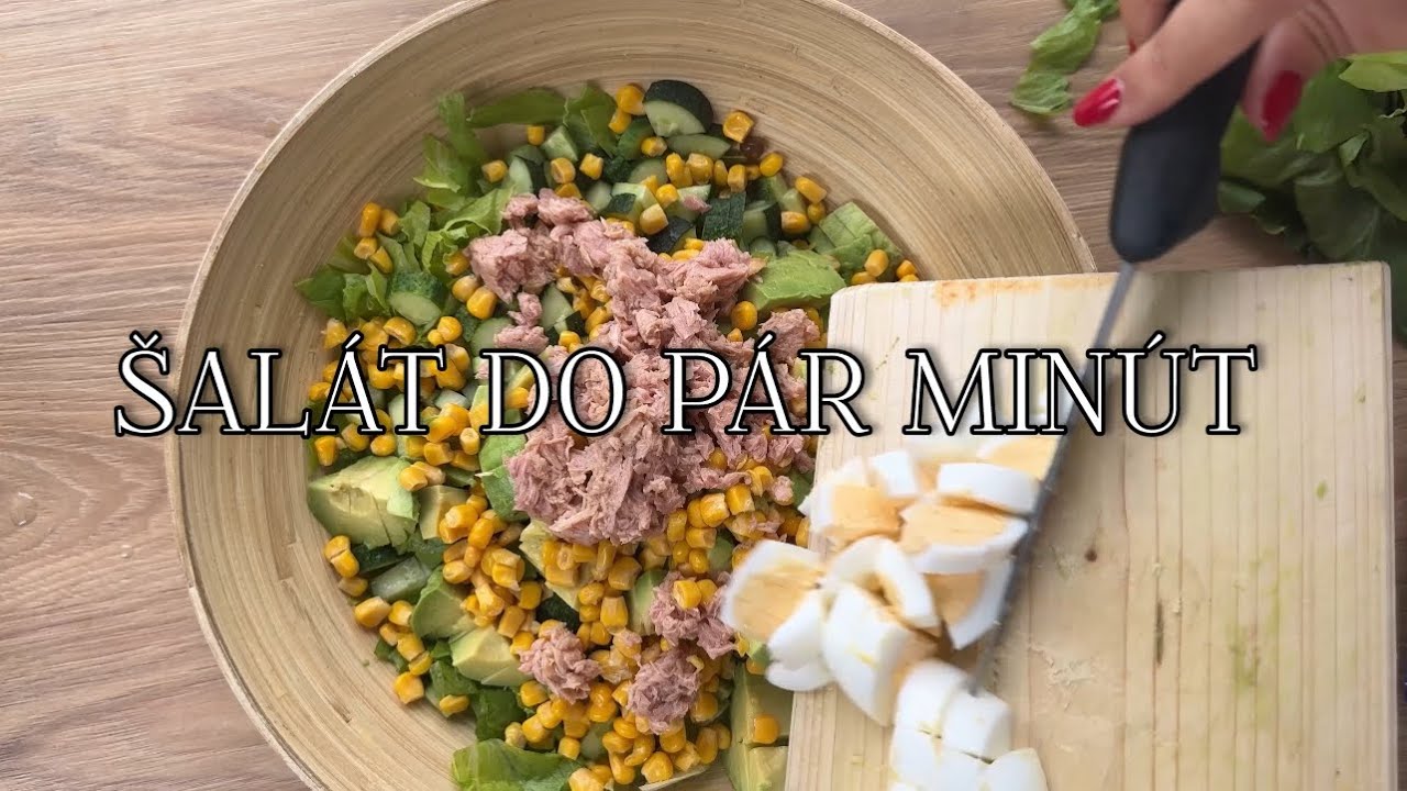 Chutný šalát do pár minút 🥗