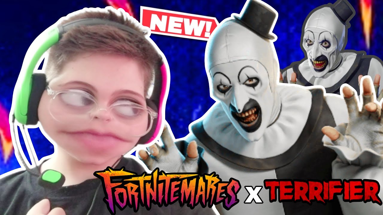 J'ai encore craqué pour le skin de Art the clown de terrifier