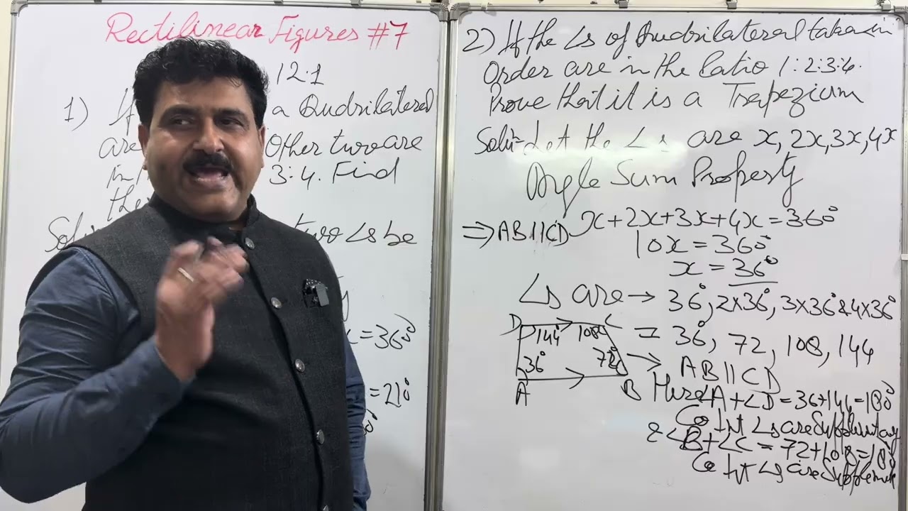 Rectilinear Figures #7 with Rajeev Sir  #exercise12.1  #Class9 #ICSE #Part7 #maths #rajeevsir 