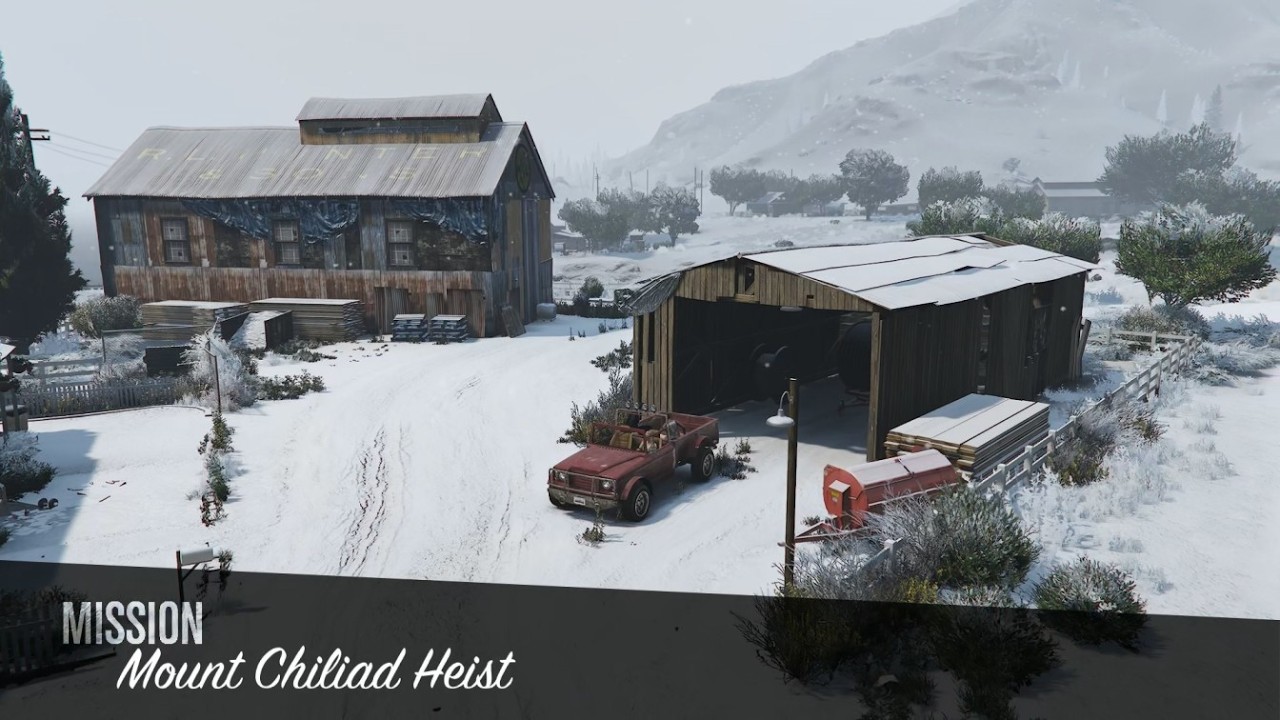 Mission Mount Chiliad Heist [GTA Online Mission Creator] *Raw and Uncut*