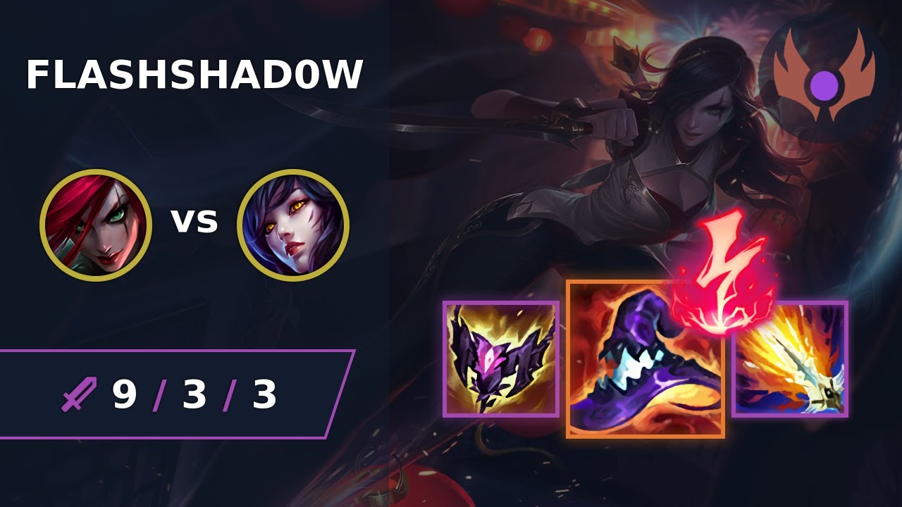 [ FlashShad0w ] Katarina MID vs Ahri | EUW MASTER | LOL Season 2024