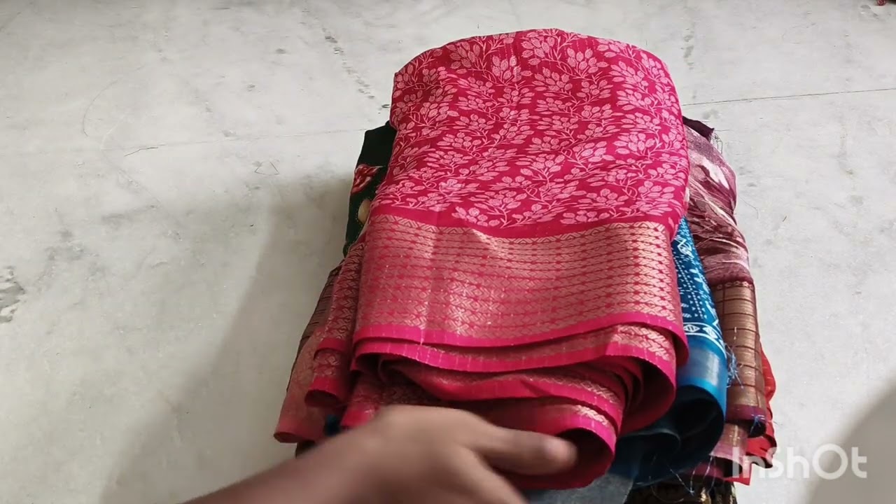 2 cut sarees 🥻cost 199+🚢 whatsapp 8431736060