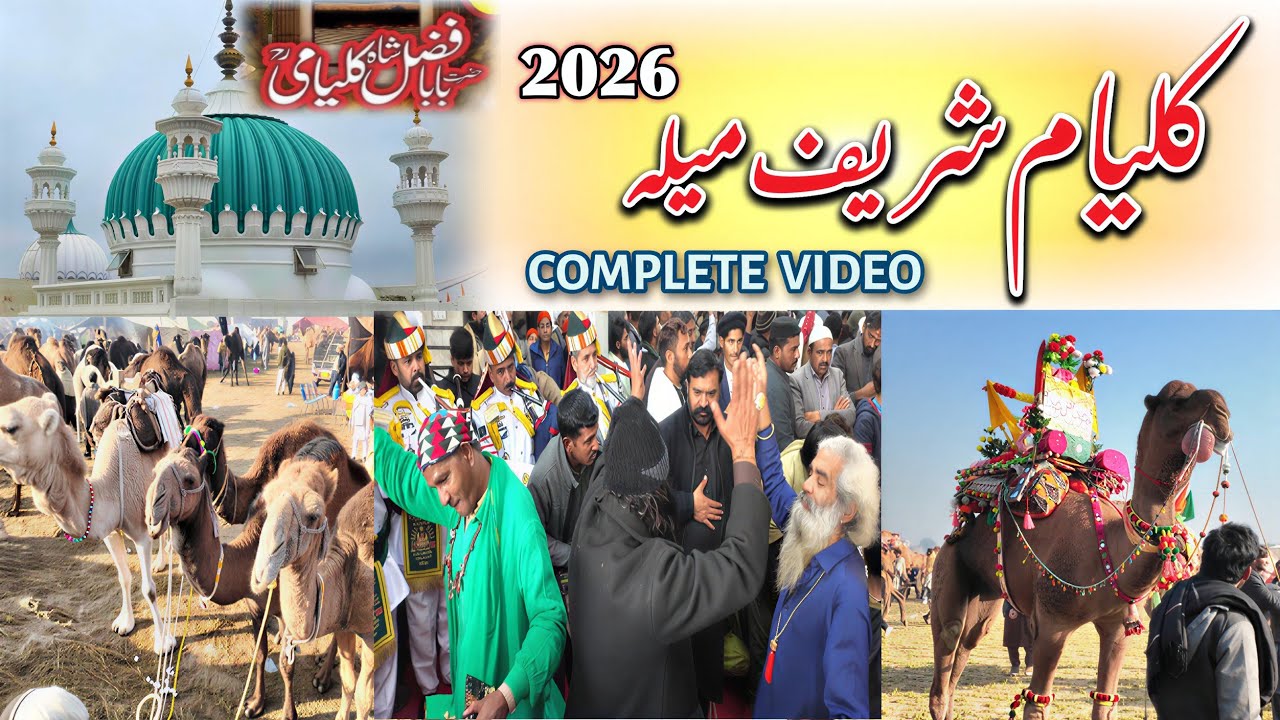 Kalyam Sharif Mela 2026 | Pakistan Biggest Camels Mela | Village Mela