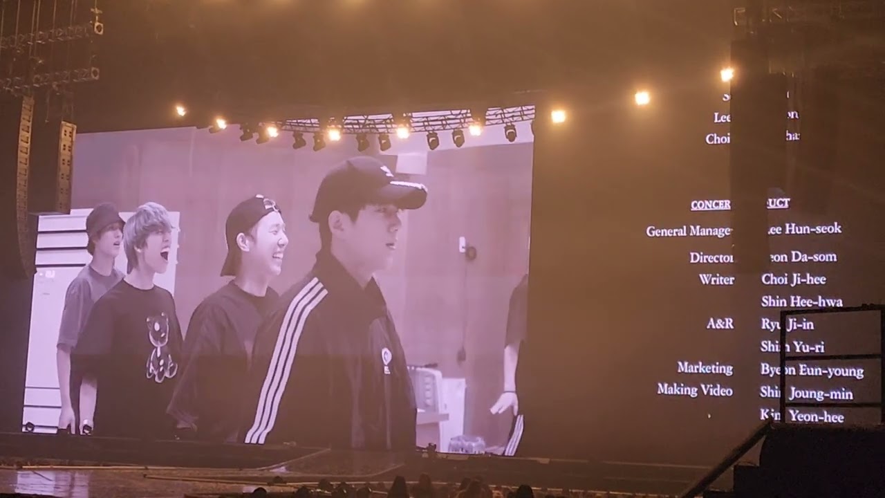 230819 인피니트 콘서트 Begin Again 엔딩 크레딧 영상