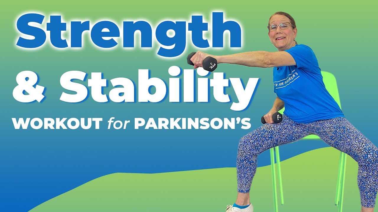 Strength & Stability Dumbbell Workout for Parkinson's | 50 Minute Power Class!