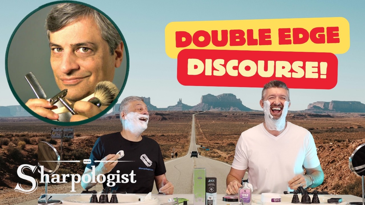 Mantic59 присоединяется ко мне для влажного бритья 🔥 Это обсуждение техники бритья двумя лезвиями...