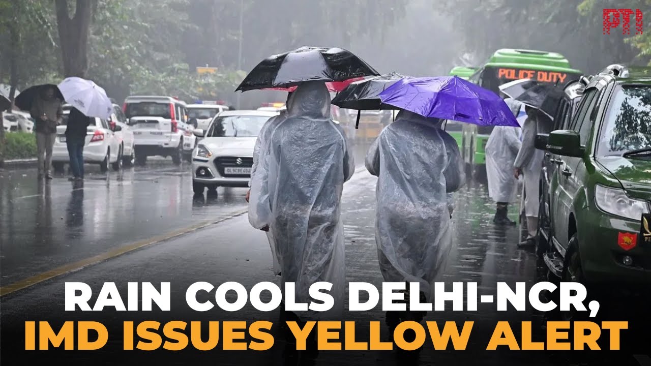 Western disturbance brings rain, cooler temperatures to Delhi-NCR; IMD issues yellow alert