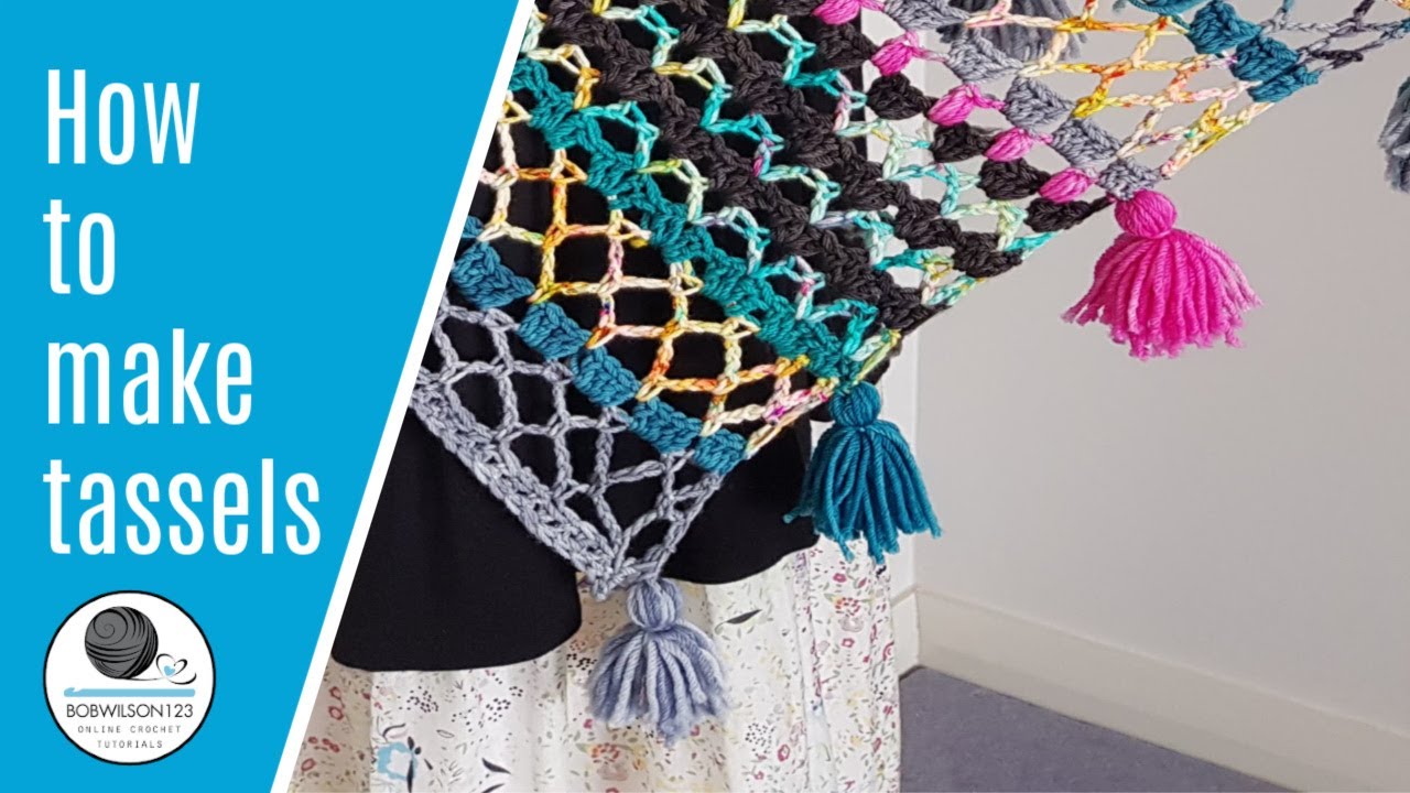Easy DIY Yarn Tassels  