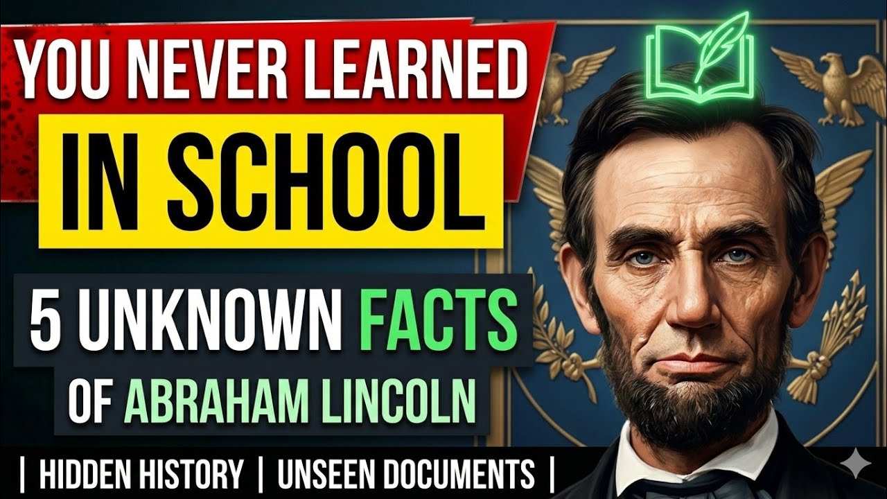 5 UNKNOWN FACTS OF ABRAHAM LINCOLN 