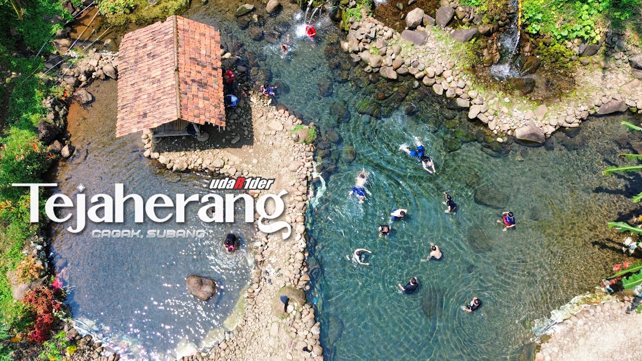 “TEJAHERANG” Kolam Alami di Tengah Sawah, Bayar Seikhlasnya….
