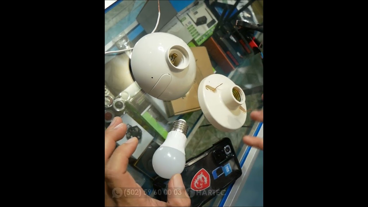 PLAFONERA O SOCKET ESPÍA