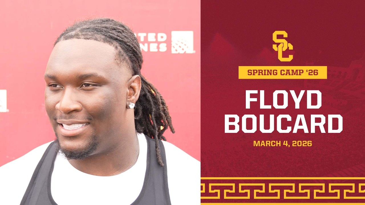 USC DT Floyd Boucard | Trojan Football Spring Camp 3.4.26