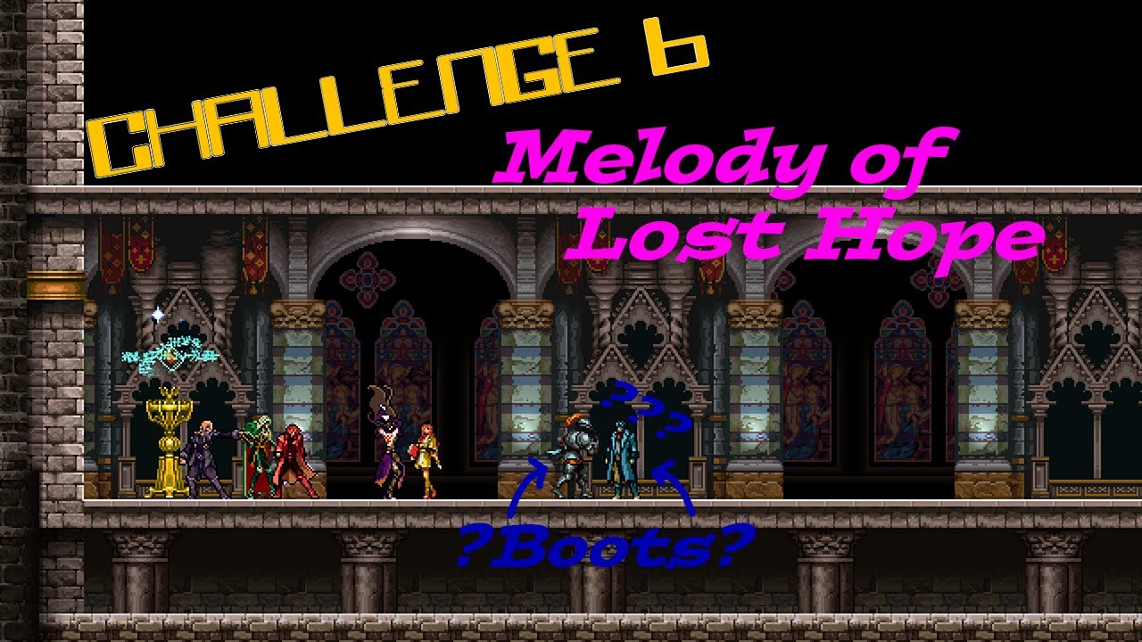 Challenge Night 6 Castlevania Harmony of Despair - Melody of Lost Hope