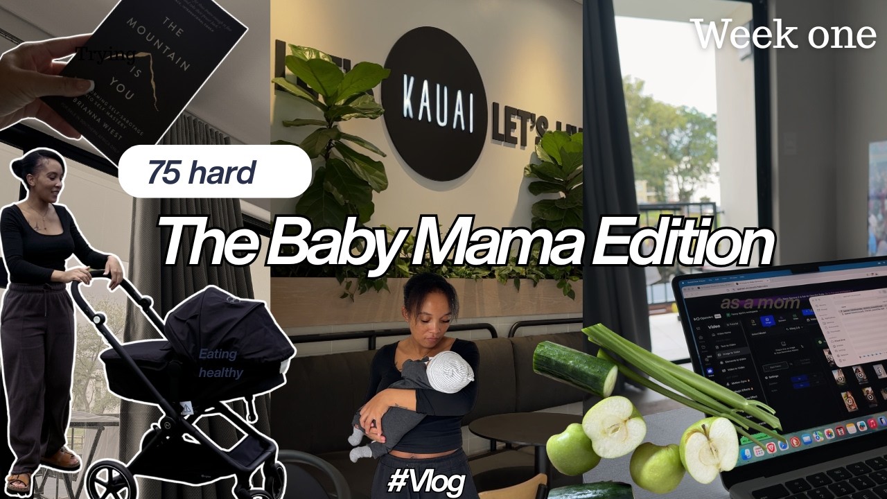 75 hard as a Mom | #doingthemost | How to get things done as a Full-Time Momma