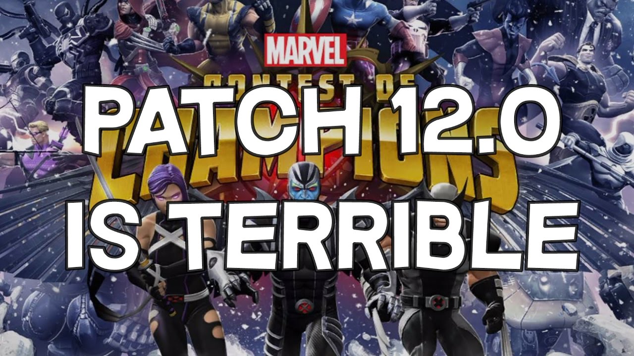 Patch 12.0 Is Terrible - Marvel Contest Of Champions