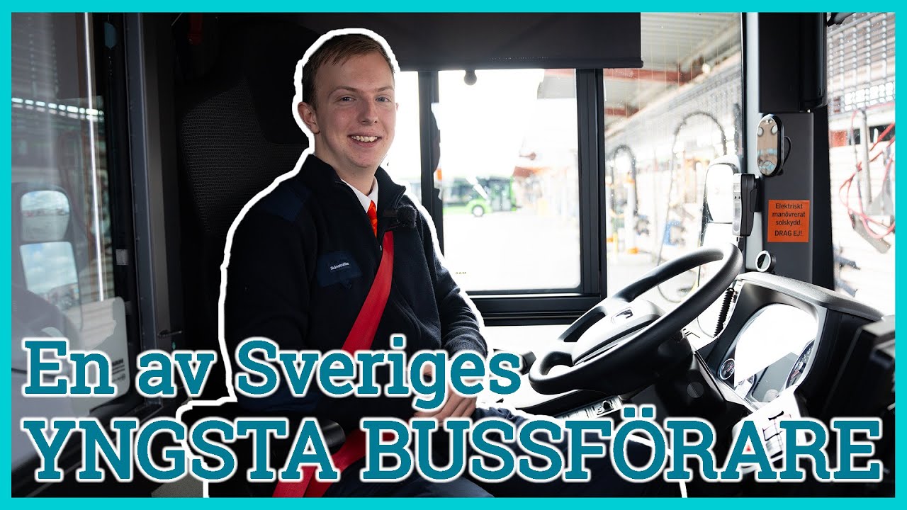 18-åring kör stadsbussarna i Lund | Hugo Lundberg
