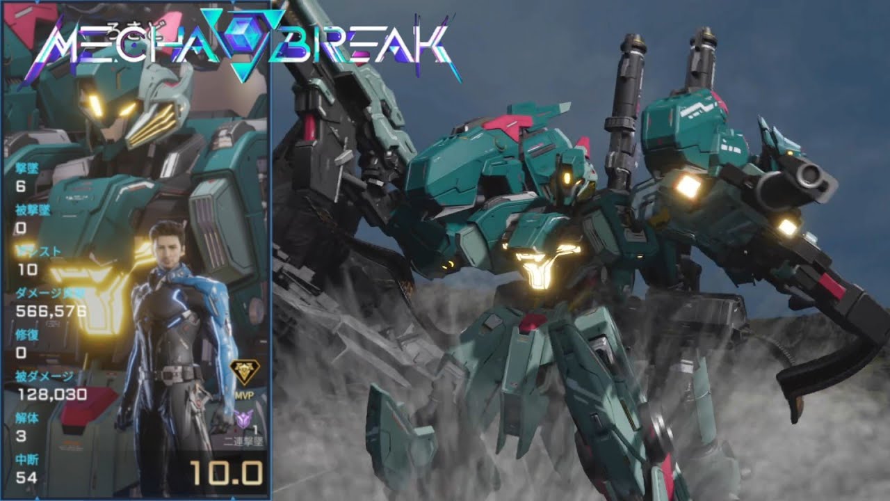 スピード狂いが開発した機体「アルファード」　【Mecha BREAK 】メカブレイク
