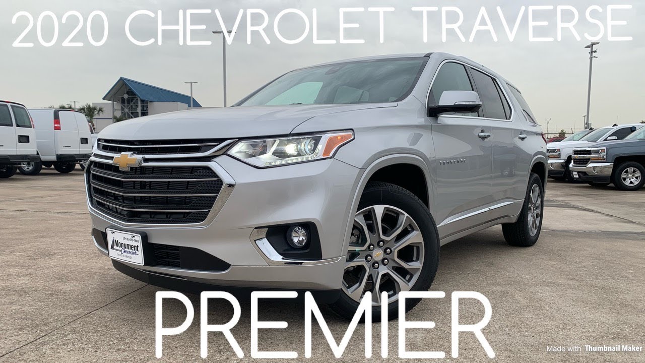 2020 Chevrolet Traverse Premier: Startup & Review