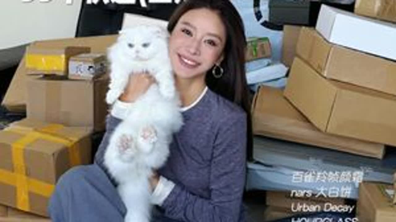猫都看呆了的购物开箱节目～ #购物开箱#好物分享
