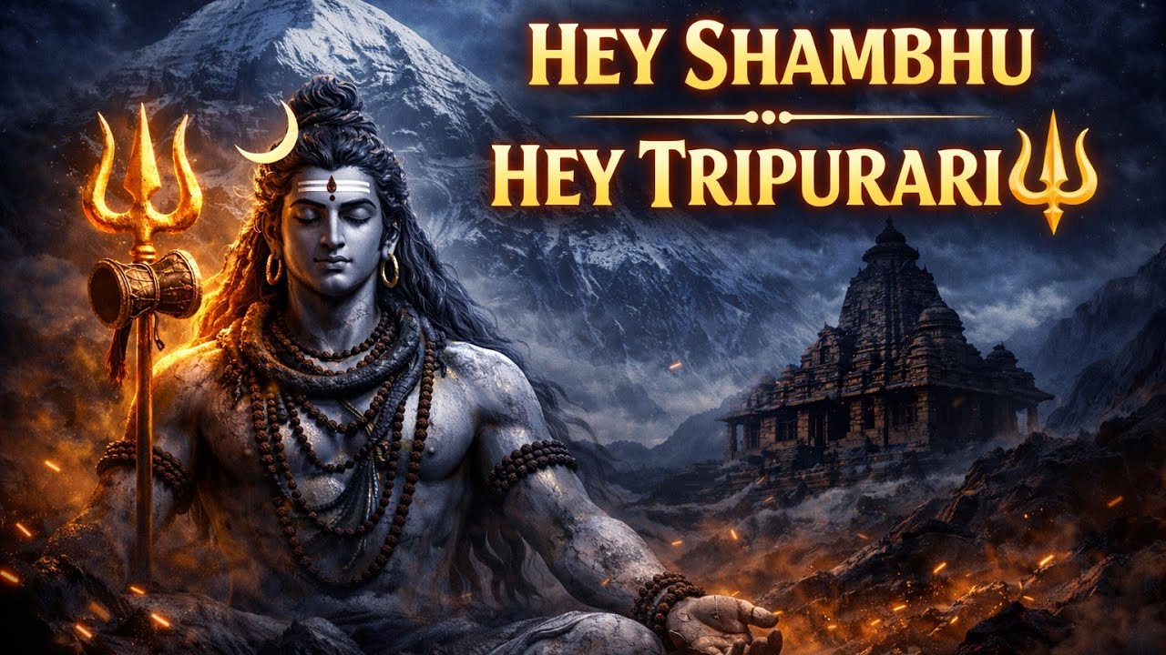 HEY SHAMBHU 🔱 HEY TRIPURARI | Powerful Shiv Bhajan | Har Har Mahadev