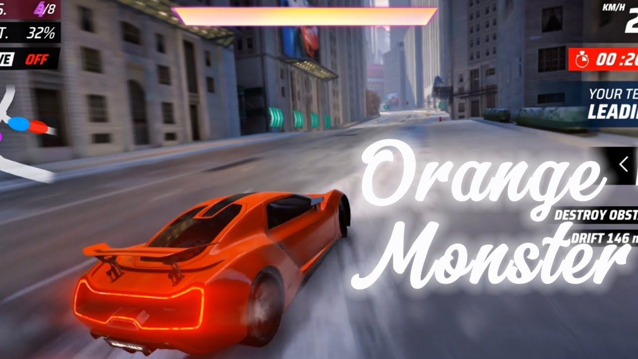 Orange Monster Trıon Nemesıs - Asphalt Legends
