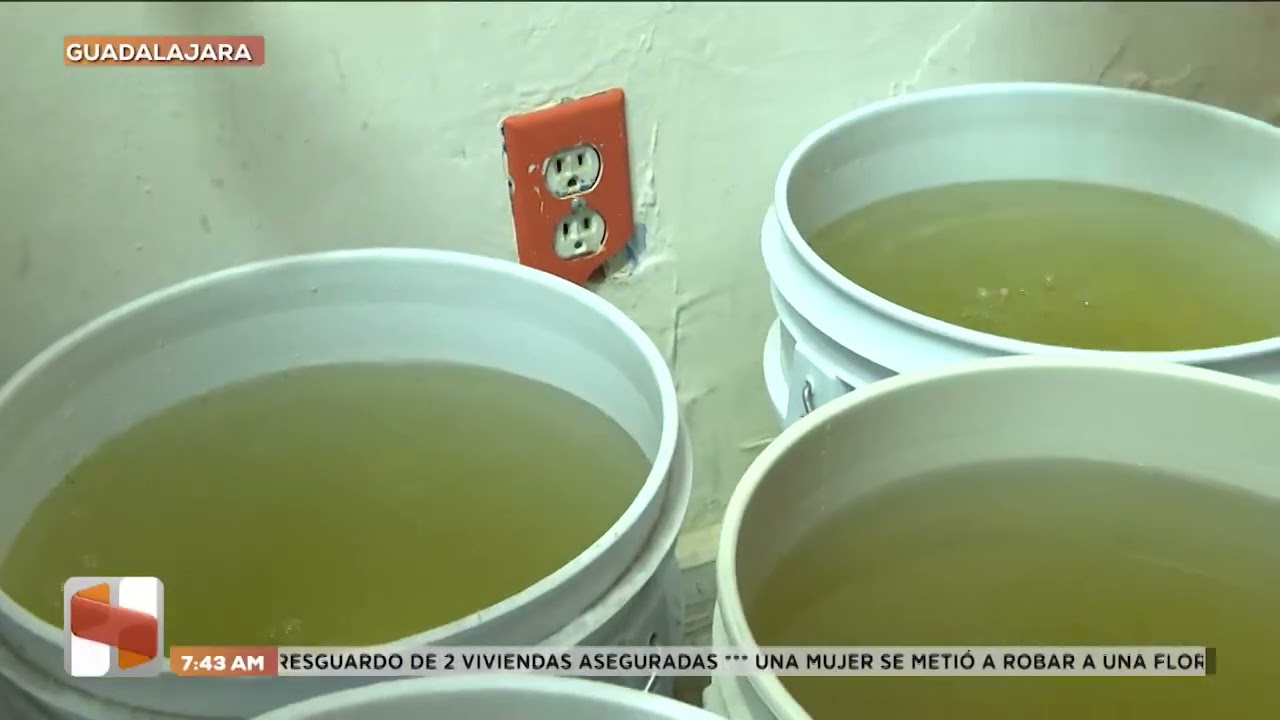 Agua sucia en Guadalajara