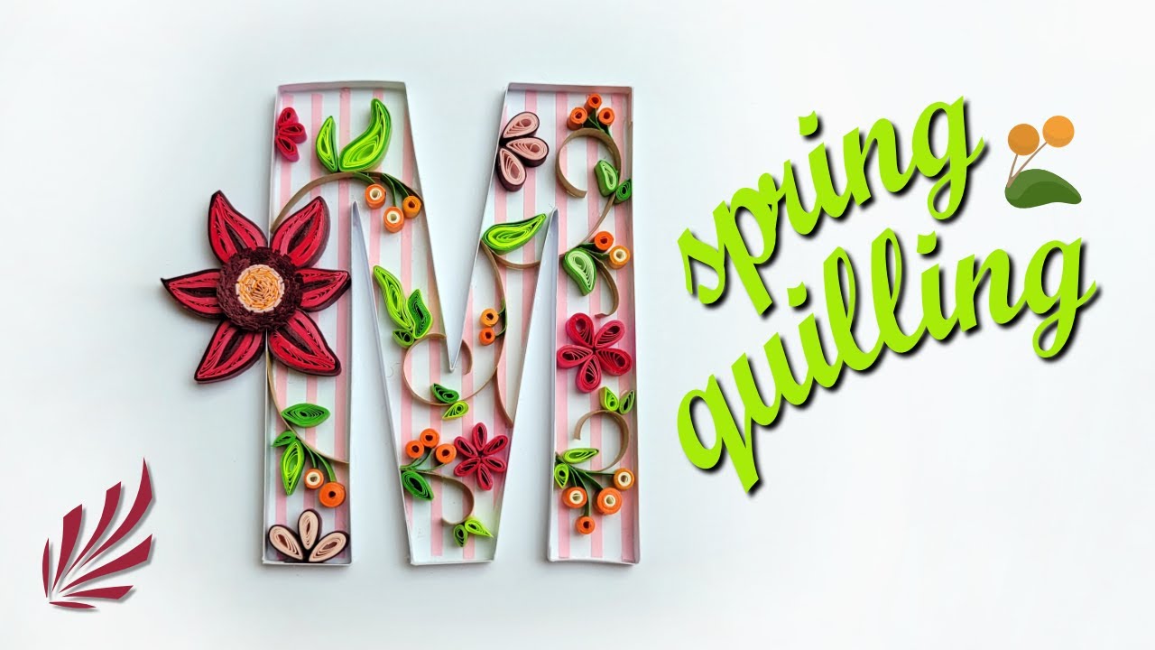 QUILLING:  How to Quill a Letter M, #2