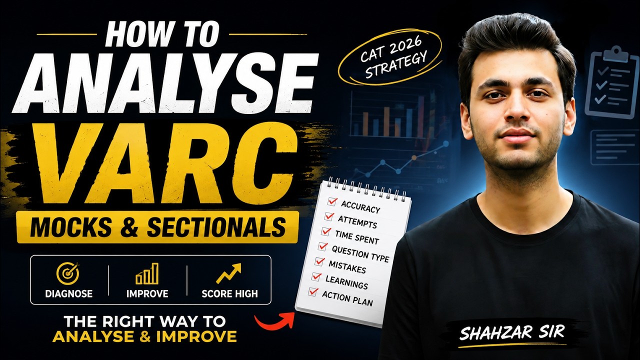 How to Analyse VARC Mocks & Sectionals | The Complete CAT 2026 Guide