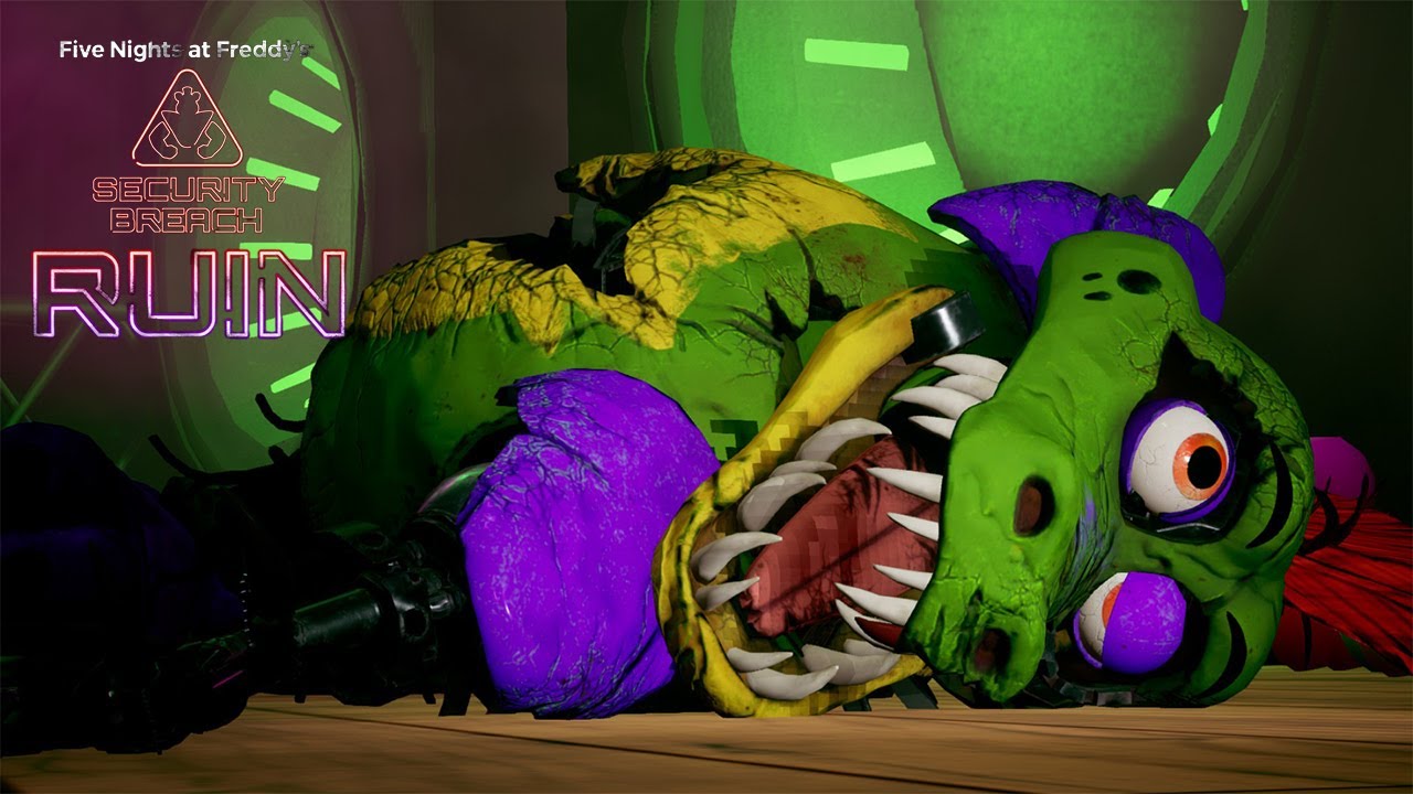 AKHIRNYA MONTY SI BUAYA JAHAT SUDAH DIKALAHKAN! Five Night At Freddy:Security Breach #3
