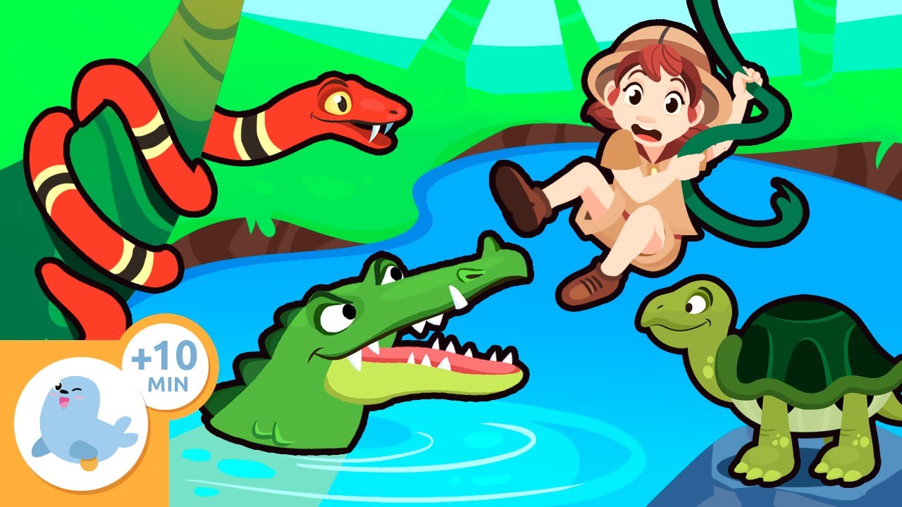 R&Eacute;PTEIS para crian&ccedil;as 🐢🐊 Caracter&iacute;sticas e curiosidades