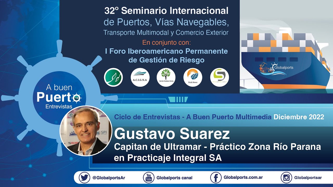 Gustavo Su&aacute;rez, Pr&aacute;ctico del Rio Paran&aacute; en Practicaje Integral S.A