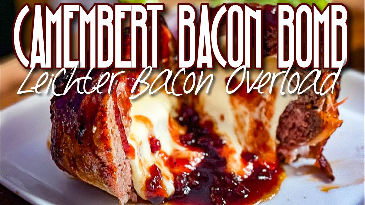 Das ist BBQ - Camembert Bacon Bomb - Schon lange auf meiner Liste!! #bbq #grillen #dasistgeil