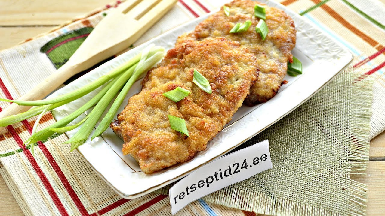 Отбивные из свинины - несложный рецепт мясного блюда на сковороде