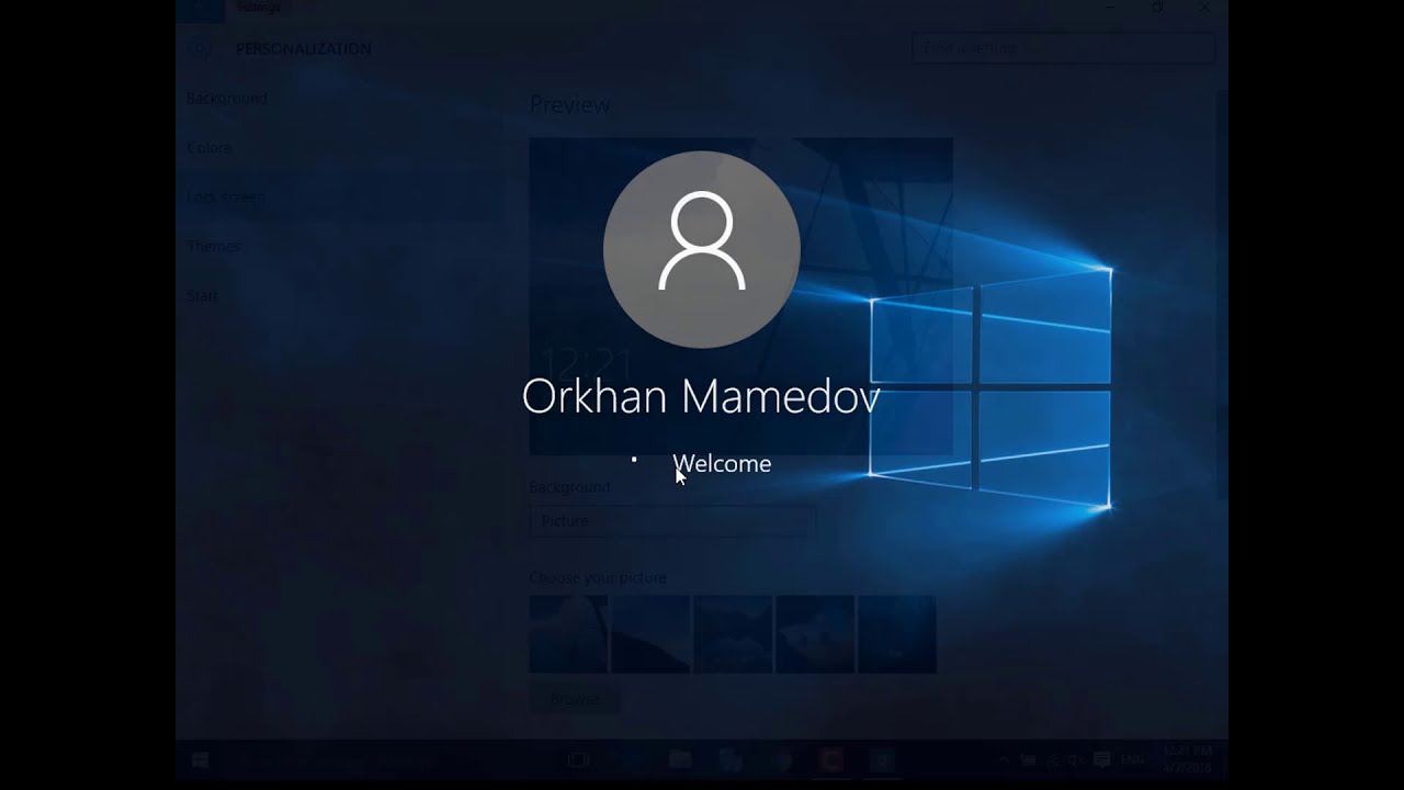 WINDOWS 10 DƏRS İZAHI-1 (ORXAN MƏMMƏDOV)
