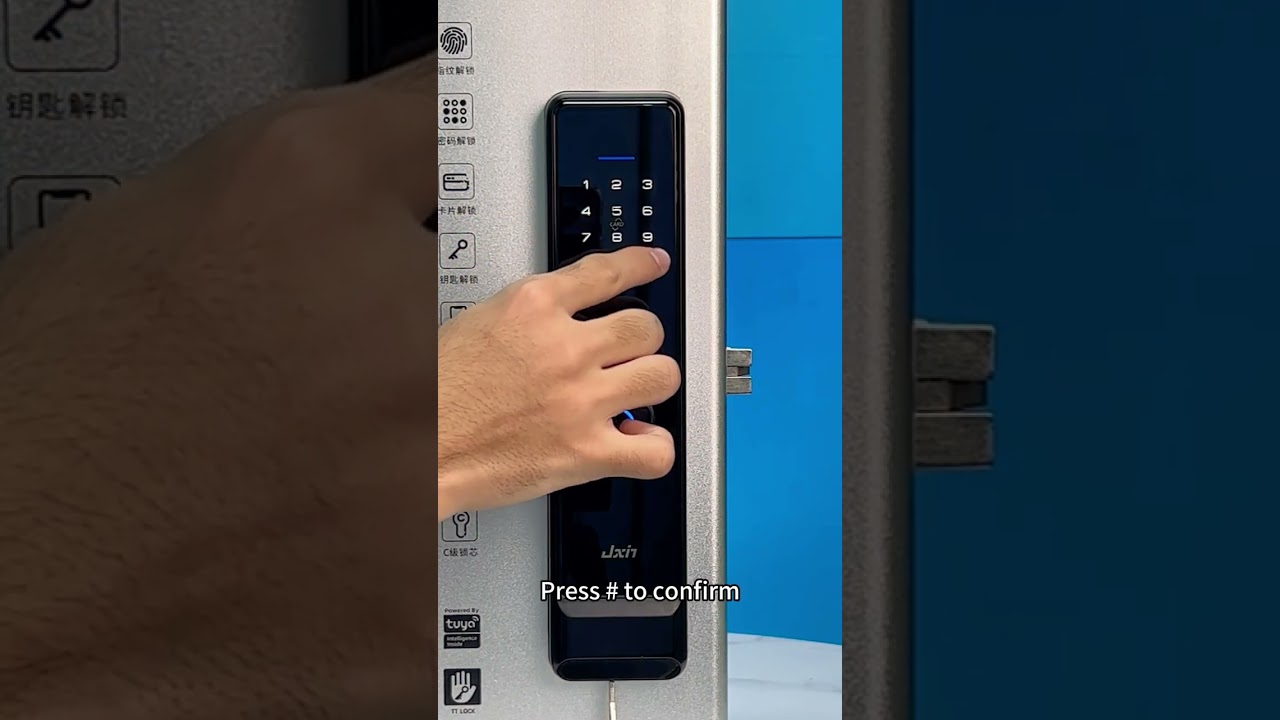 How to set the smart lock silent mode？