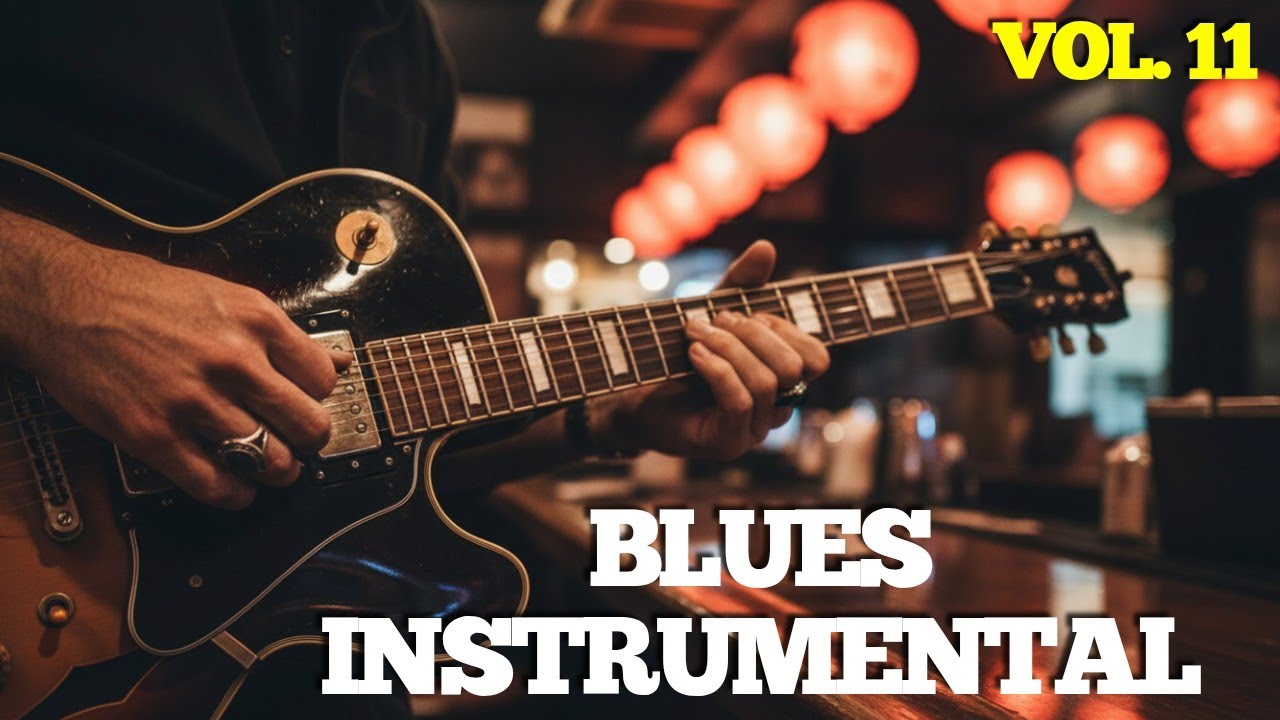 Blues Vibe Vol.11 | Blues Instrumental - Lonely Road Blues Instrumental Night Mood 