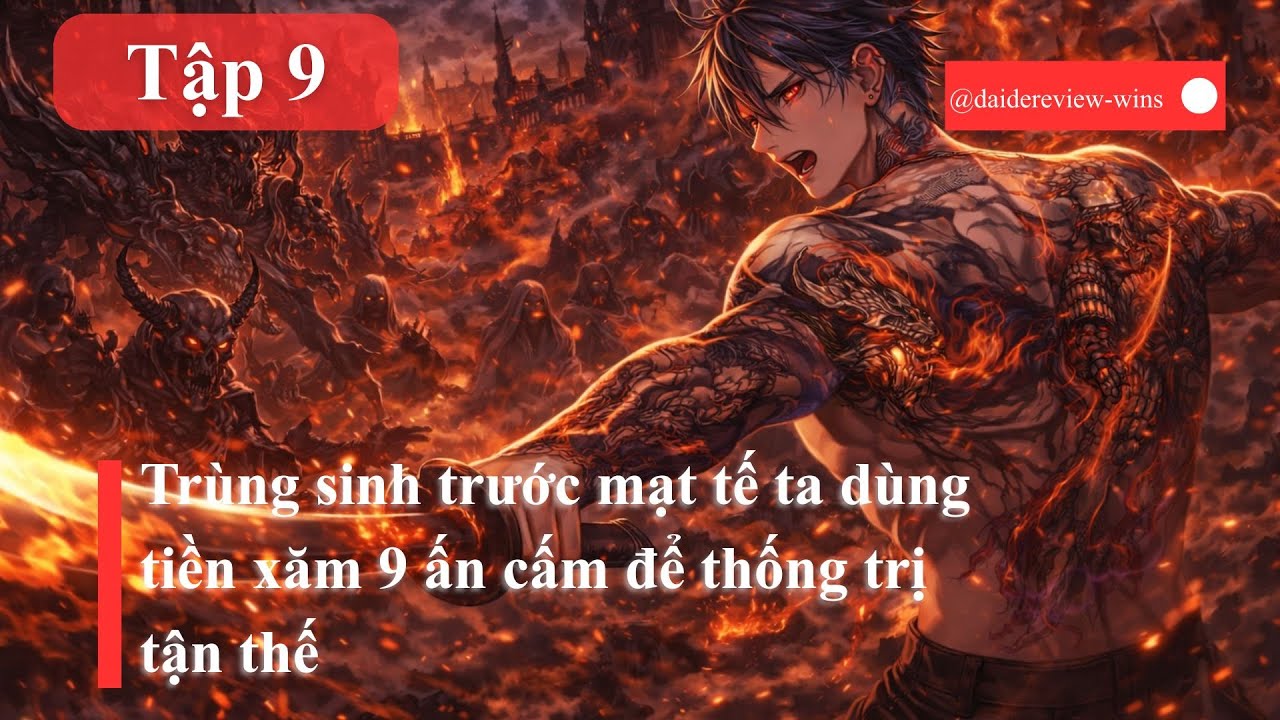 Review Trùng Sinh Trước Mạt Thế: Ta Dùng Tiền Xăm 9 Ấn Cấm Để Thống Trị Tận Thế |9